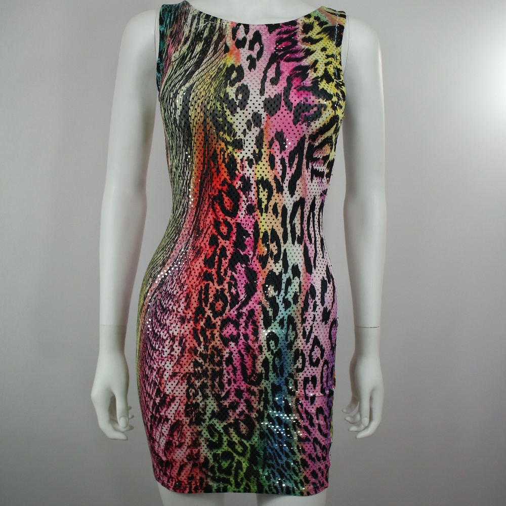 80's Disco Bodycon Party Dress